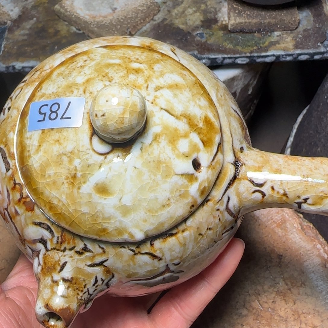 H***y柴烧建盏茶盏茶杯785