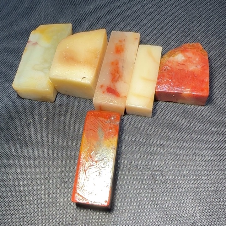 寿山石福集福寿山石印章