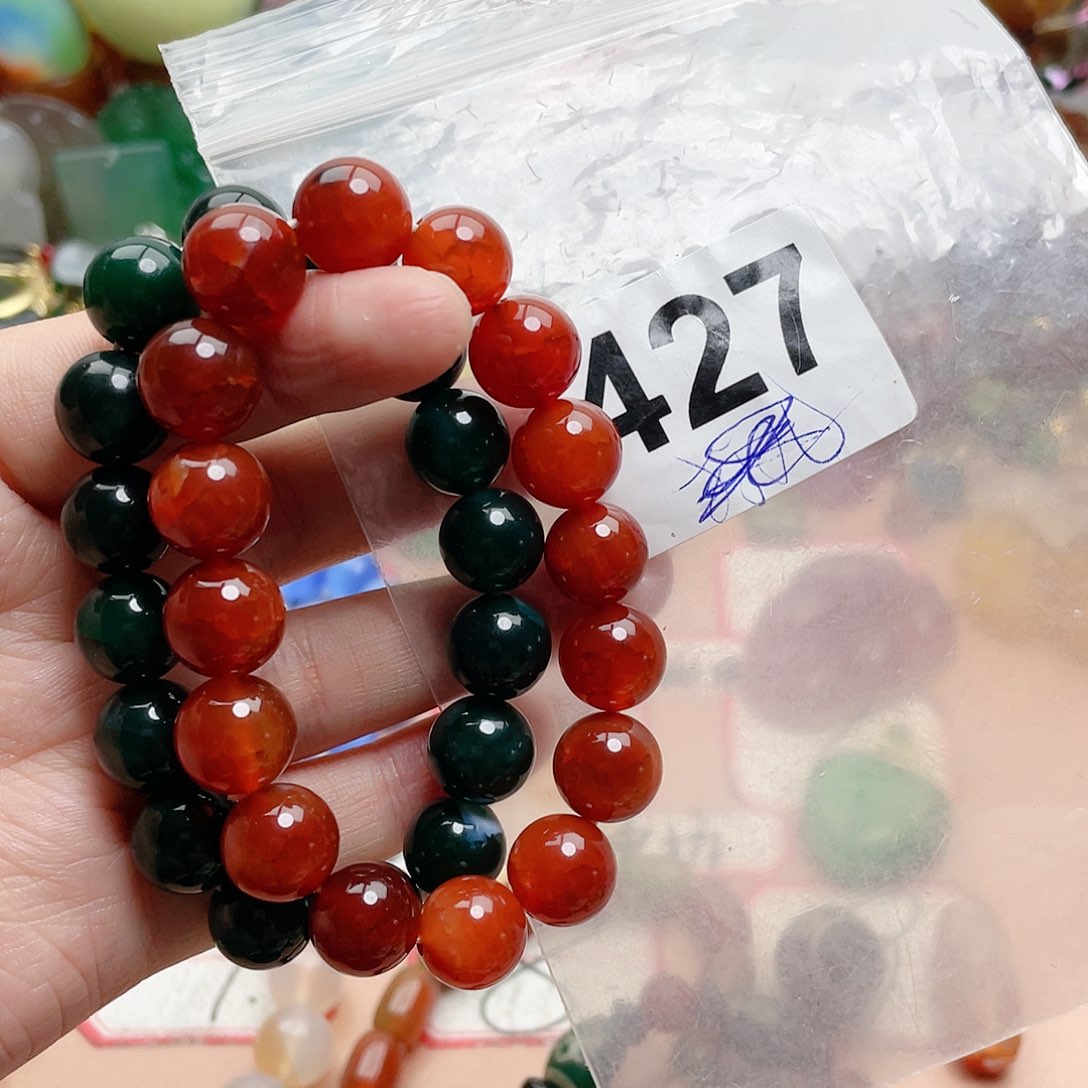 合金颈饰玛瑙/玉髓小***恼