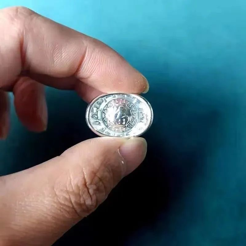 银制品实心元宝创意复古银色元宝适合家用的精美摆件