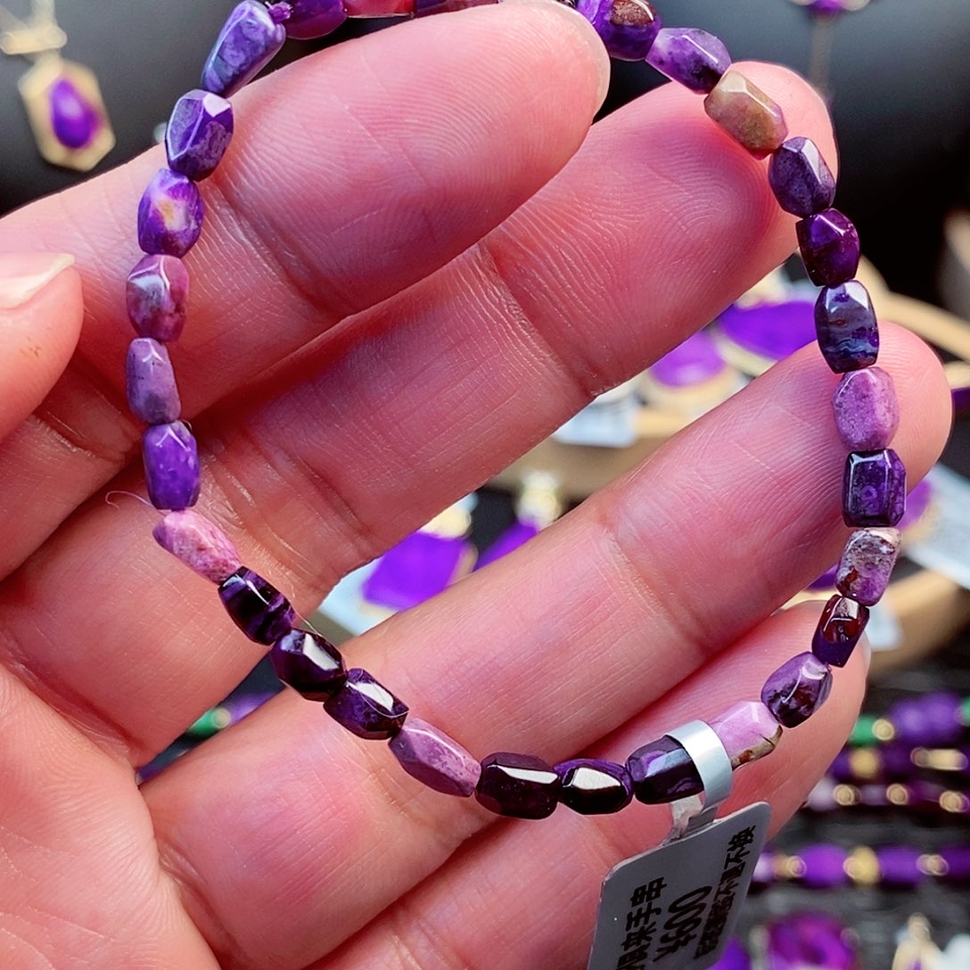 苏纪石（舒俱来）手串未镶嵌俏*丽