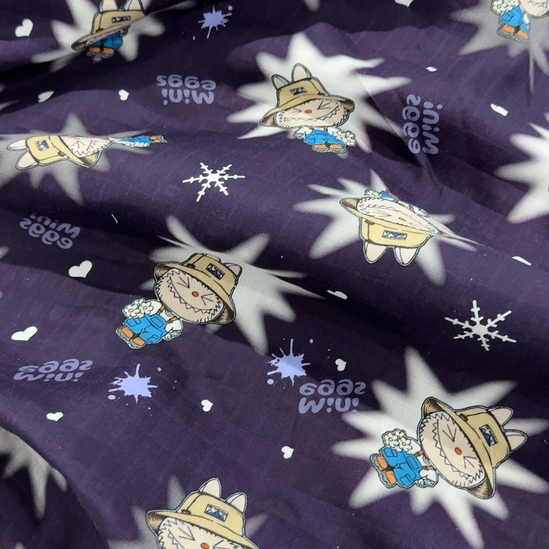 纯棉双层纱1米长X1.45米宽地卷