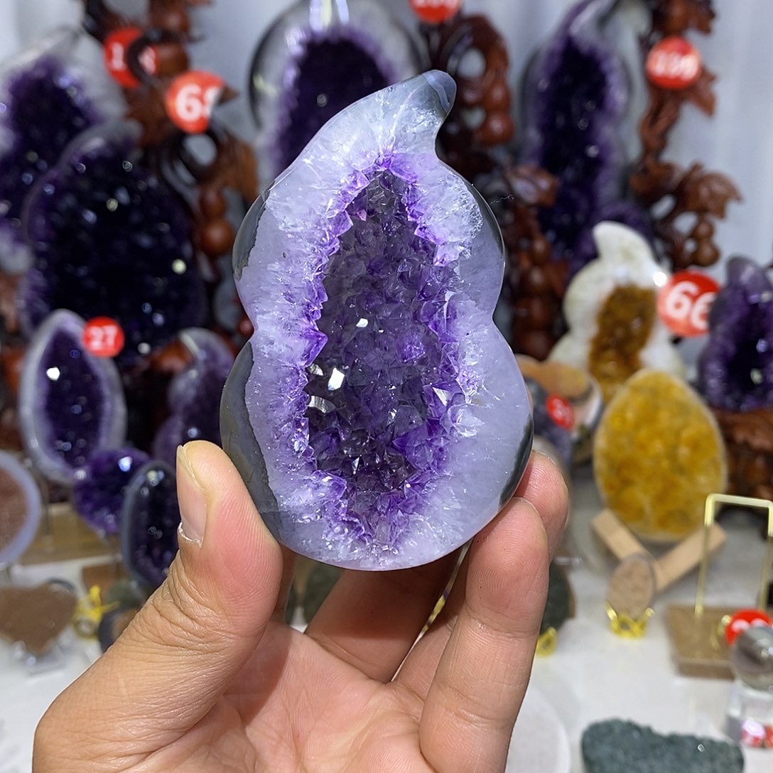 紫晶大型摆件（非配饰）未镶嵌