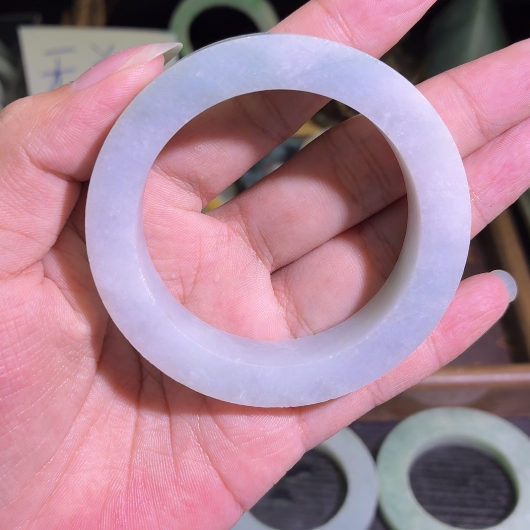 定制翡翠未镶嵌缅甸翡翠A货手镯毛胚定制