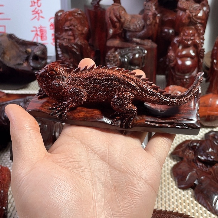 铭*印度小叶紫檀蜥蜴