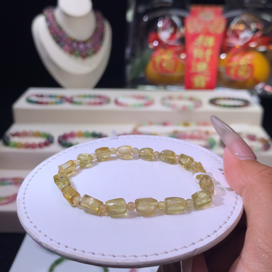 碧玺手链未镶嵌碧玺