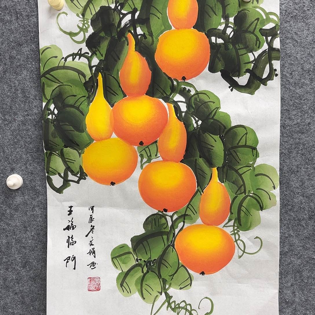 国画国画作品多次入选国内外