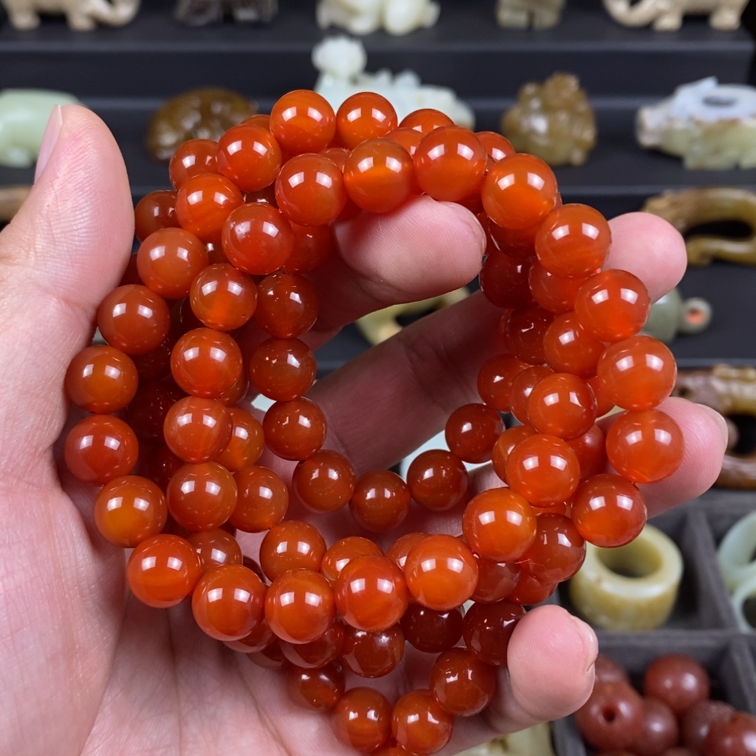 玛瑙/玉髓未镶嵌颈饰