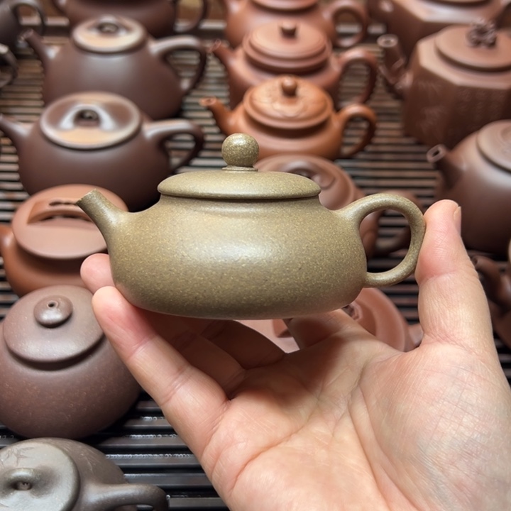 锦***此茶壶紫砂宜兴紫砂