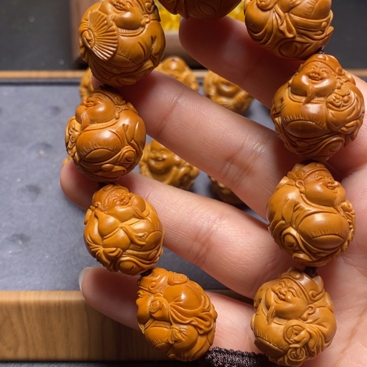 橄榄核手串/手链2.0财神