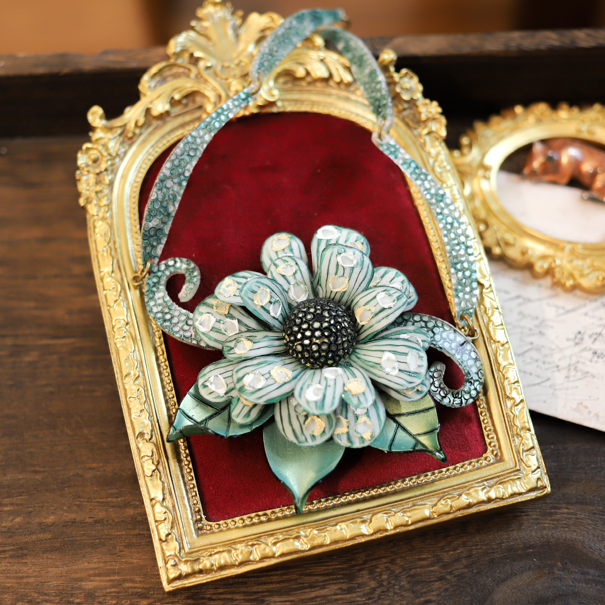 法产 花卉主义 经典高级大气项链