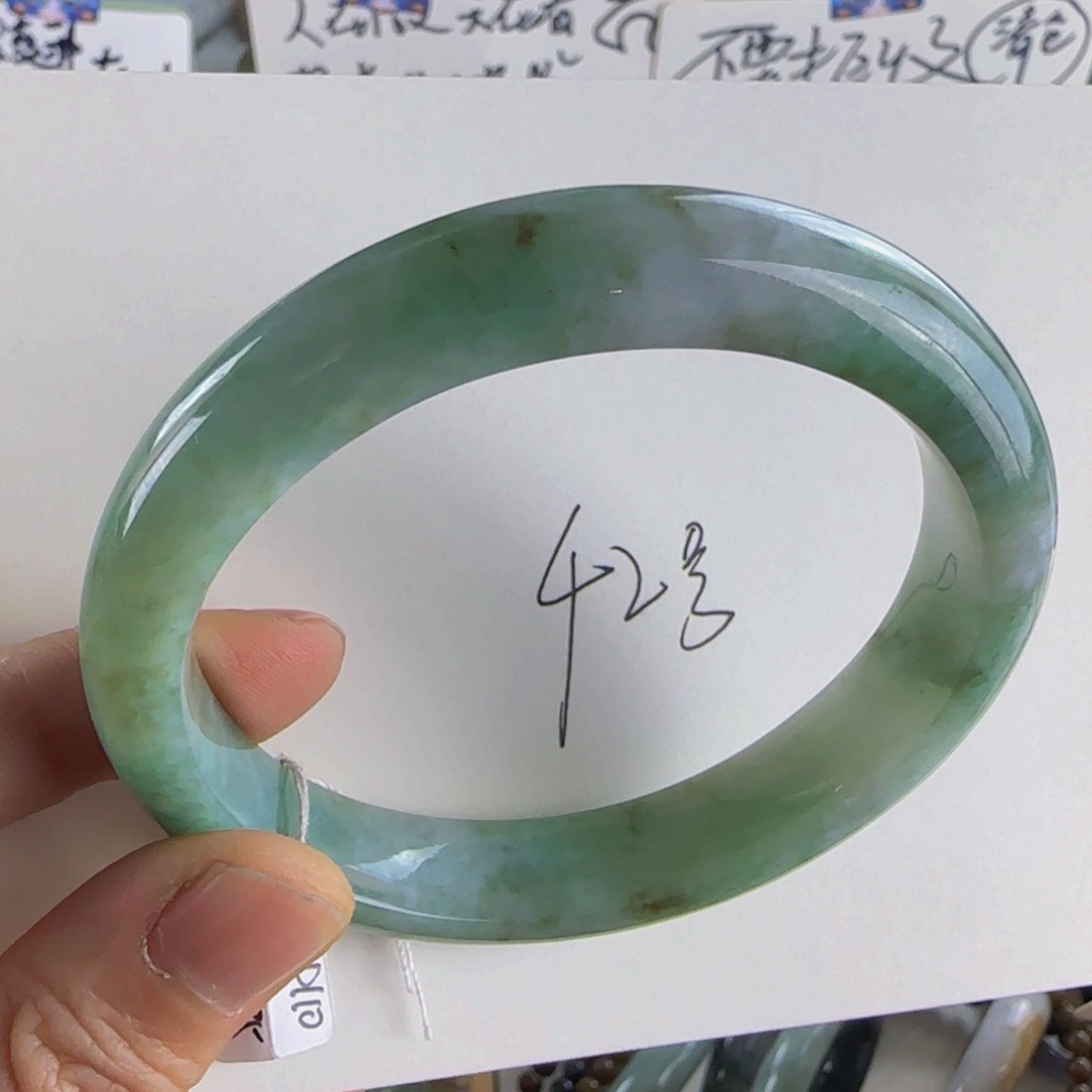 翡翠手镯未镶嵌老坑59