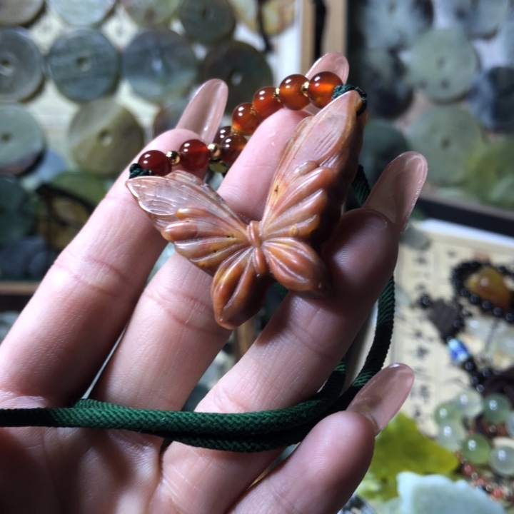 岫玉岫玉挂件未镶嵌