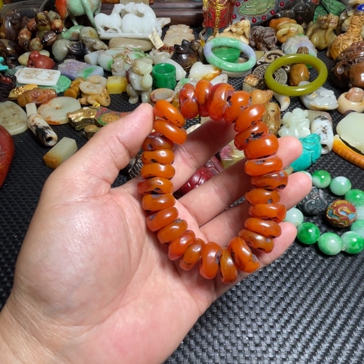 滴血莲花菩提把件