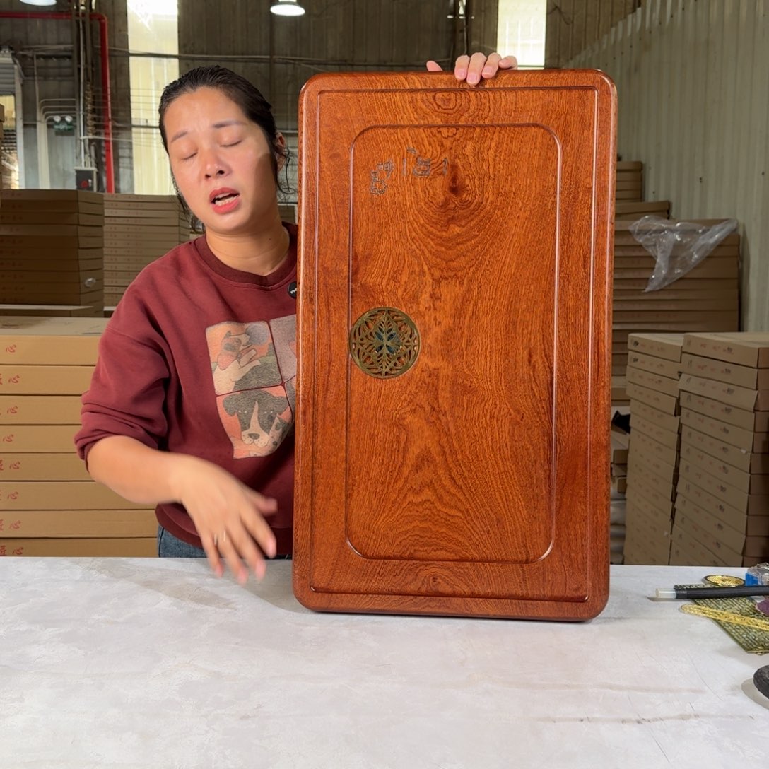 花梨木茶盘72*42尺寸