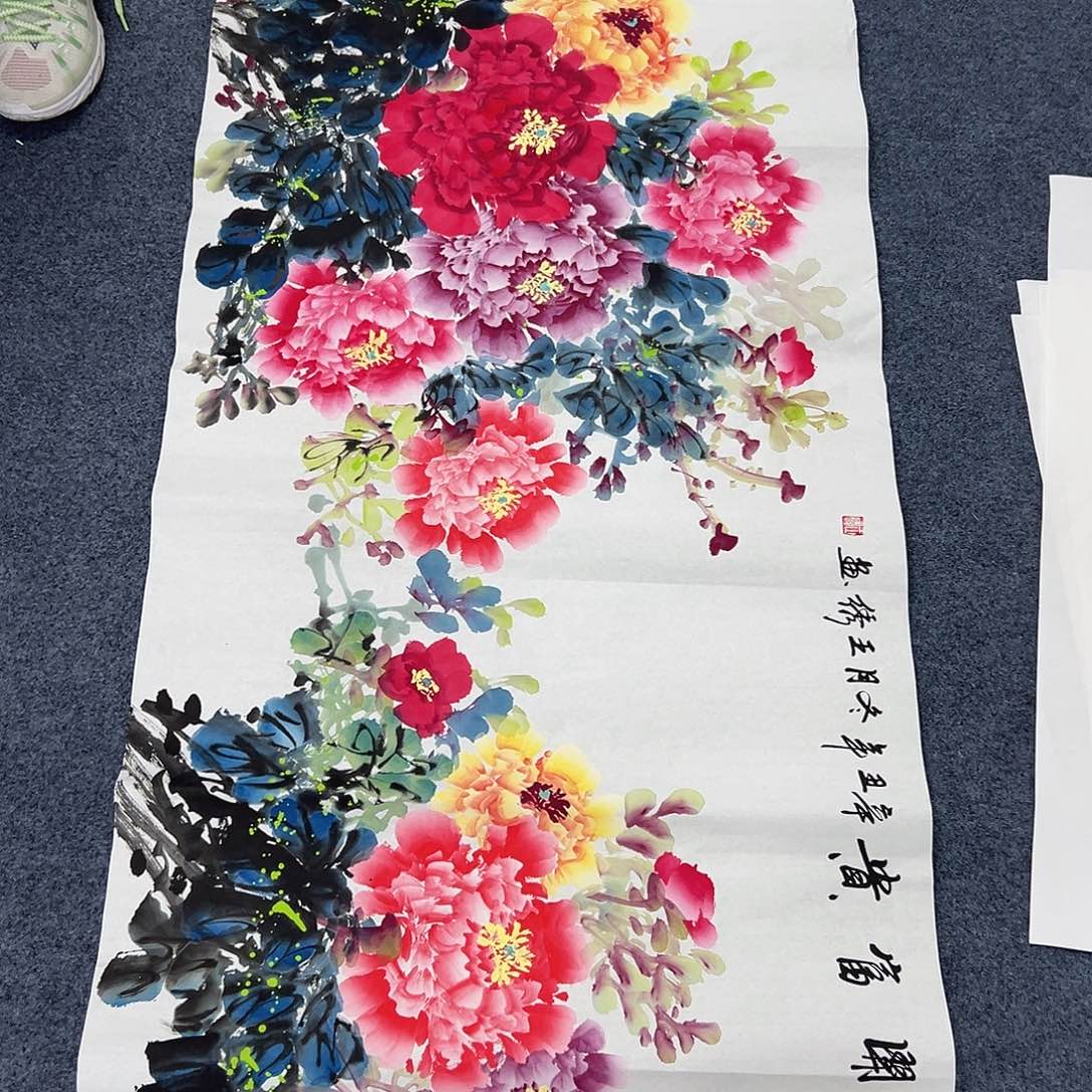 国画国画作品纯手绘作品