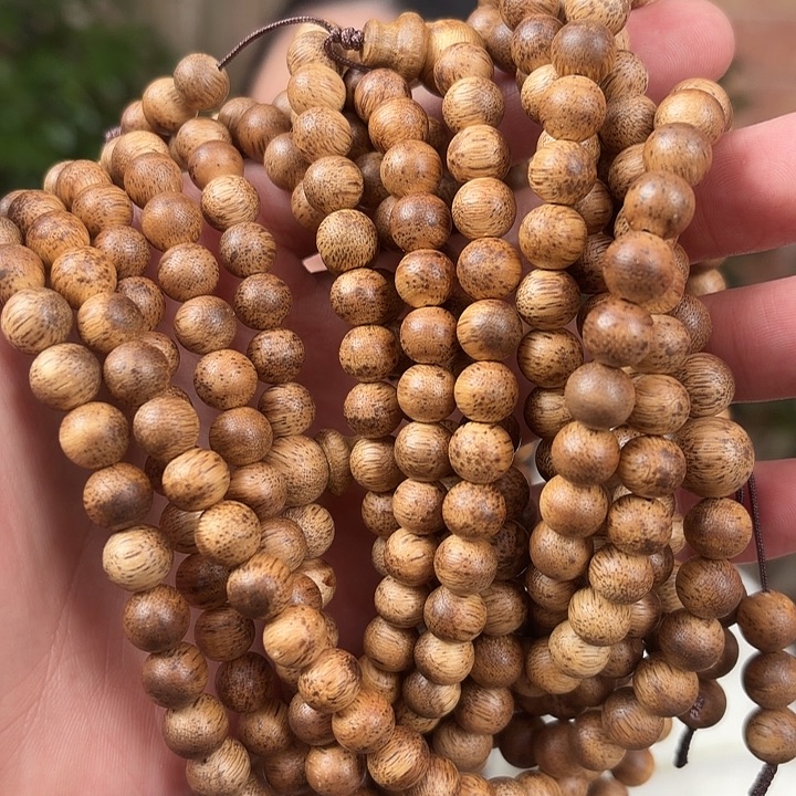 沉香沉香碎屑越南鹧鸪斑08圆珠多圈多样性发1