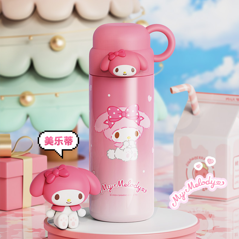 【小慧乱炸】三丽鸥暖心保温杯直饮316不锈钢卡通460ML水杯