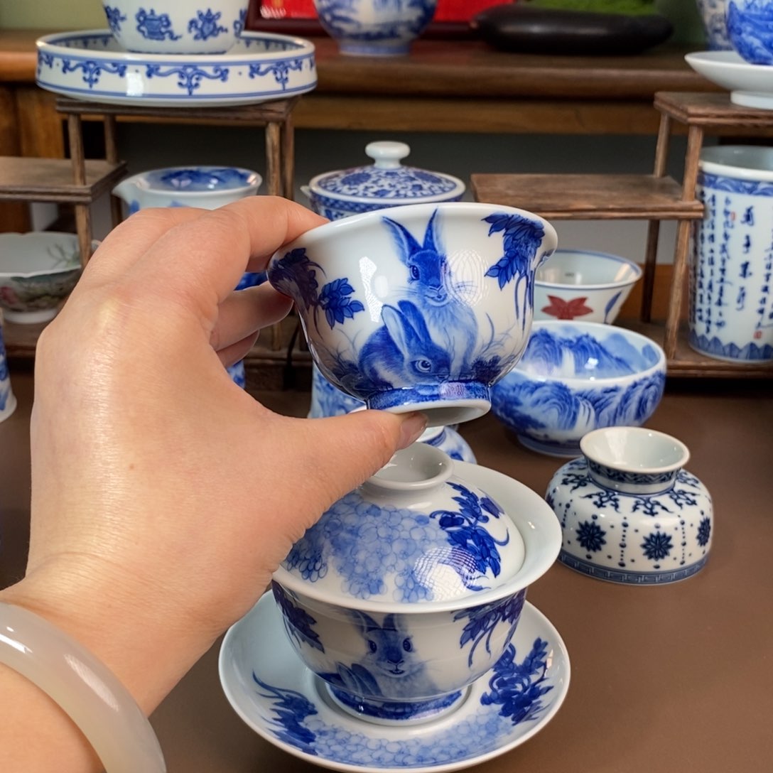 景德镇陶瓷手工手绘