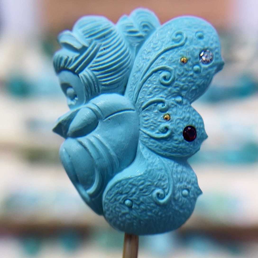 绿松石珠宝奇石未镶嵌