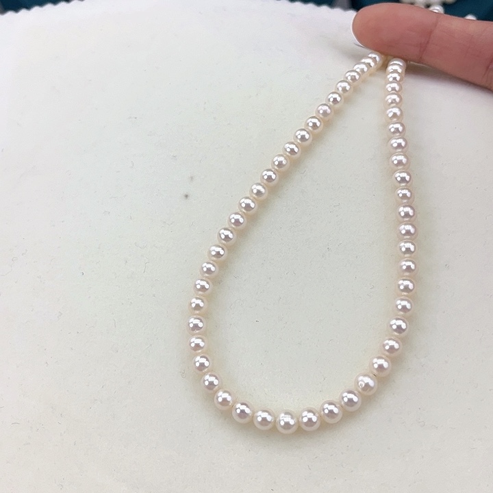 淡水珍珠颈饰未镶嵌卡5炫彩