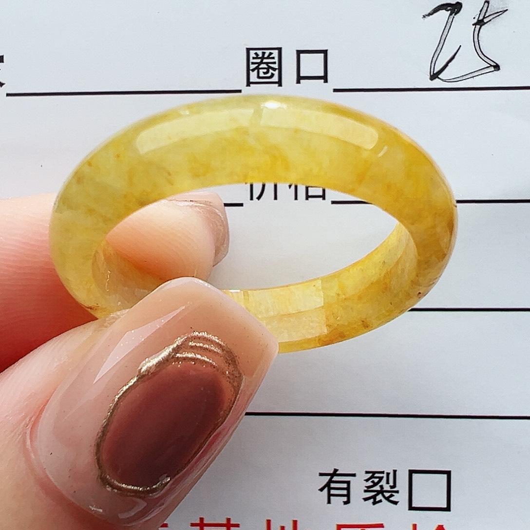 翡翠戒指未镶嵌滴*滴缅甸天然翡翠