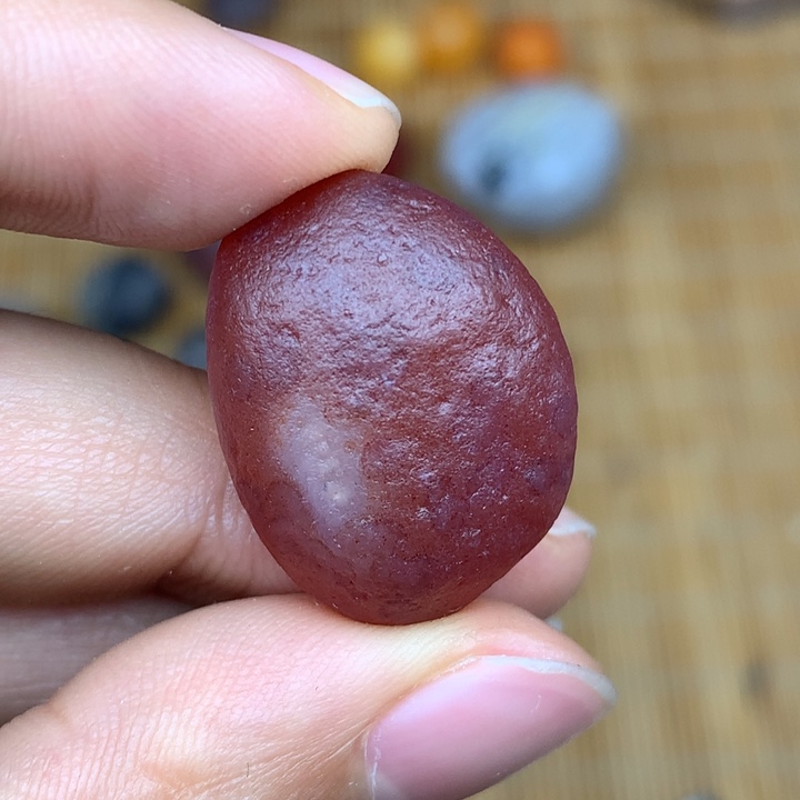 玛瑙/玉髓珠宝半成品未镶嵌五**果104