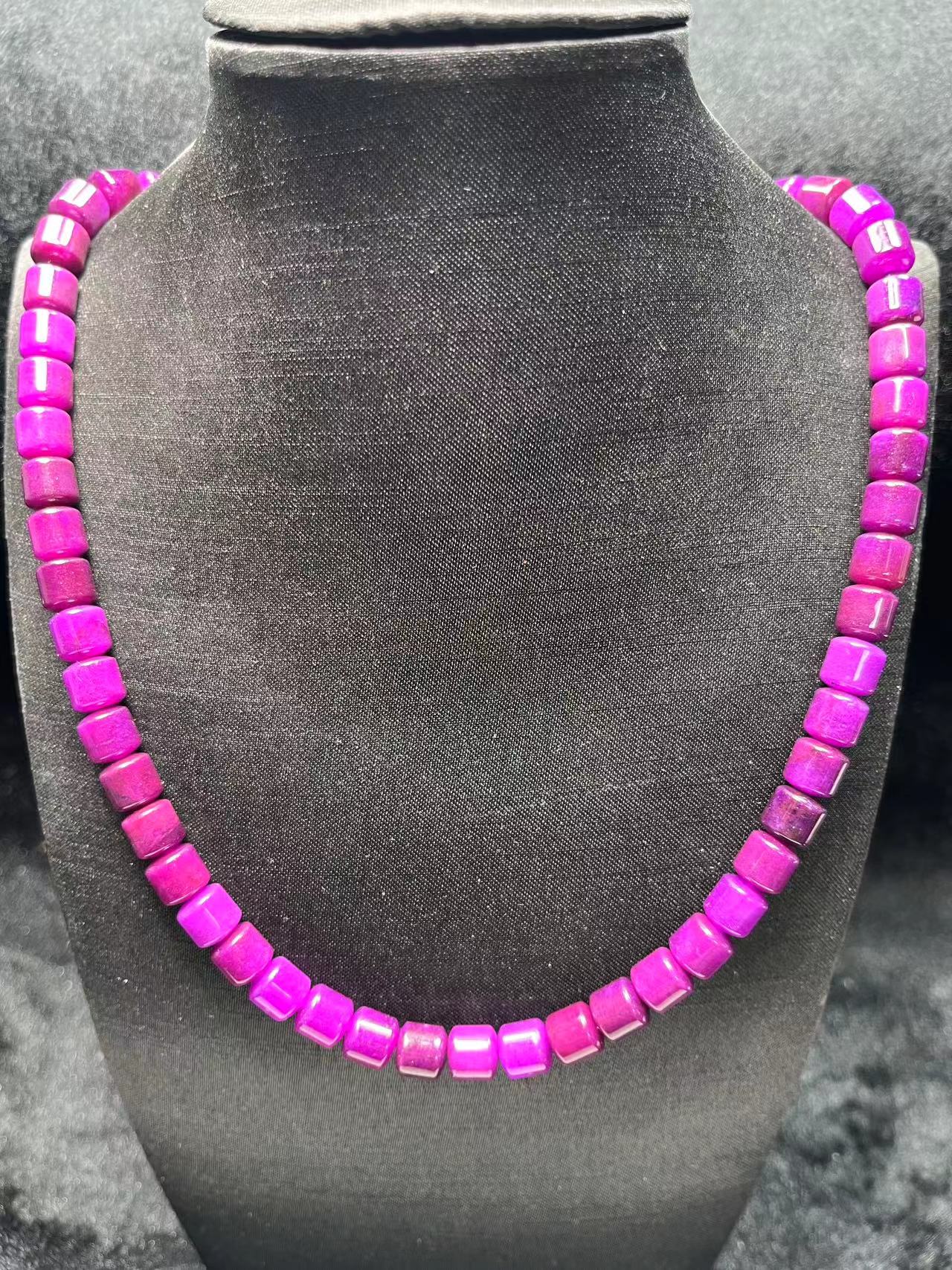 玉化紫舒路路通10M项链时尚百搭女款