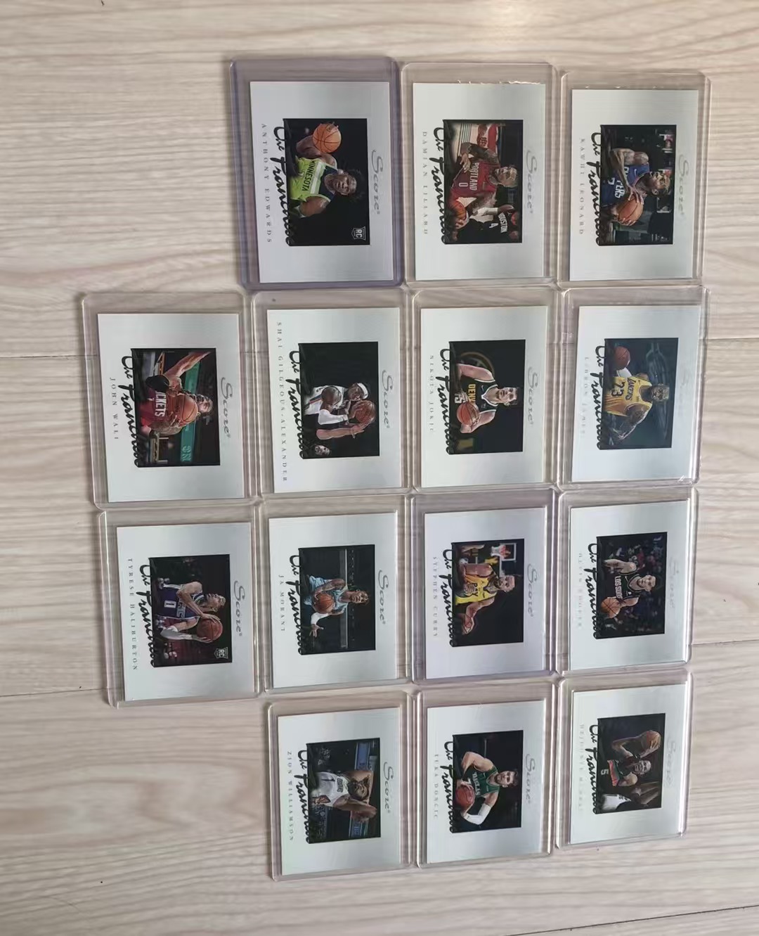 【折射款直播】instant系列 整套画框特卡 帕尼尼NBA国宝手提球星卡