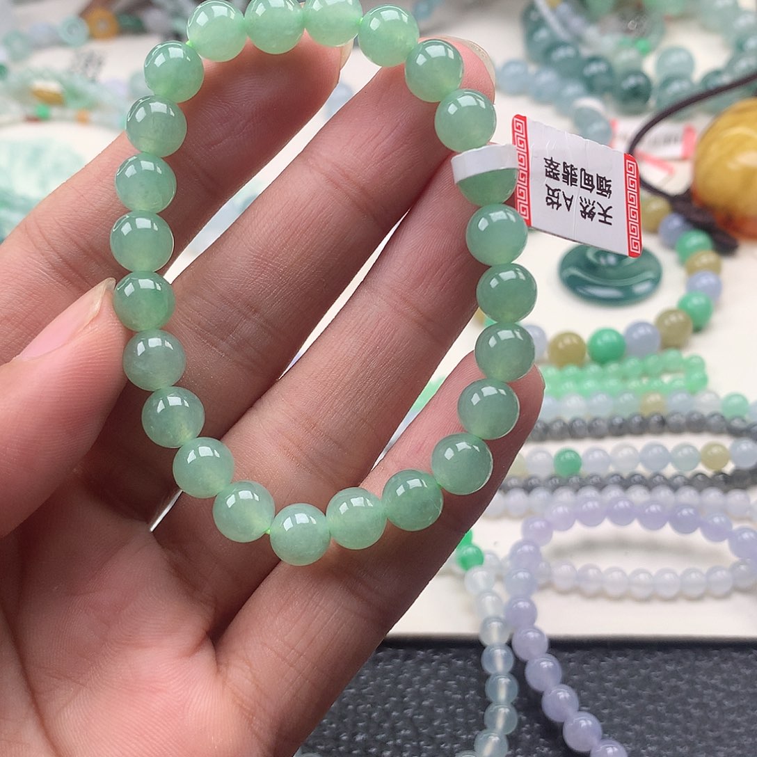 未镶嵌手链翡翠翡翠
