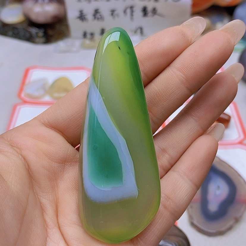 【闪购商品】未镶嵌玛瑙/玉髓珠宝半成品6***3