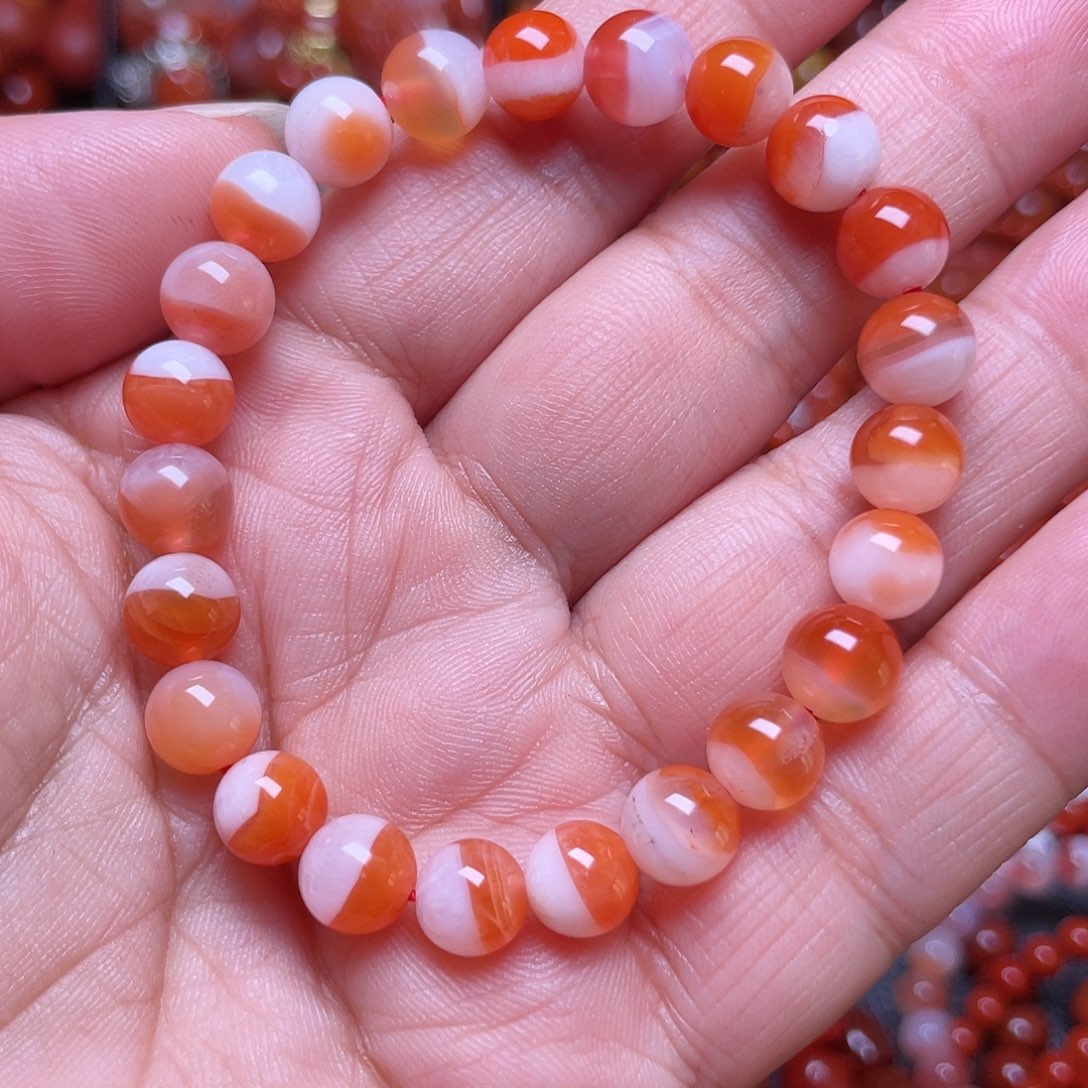 未镶嵌手链南红玛瑙