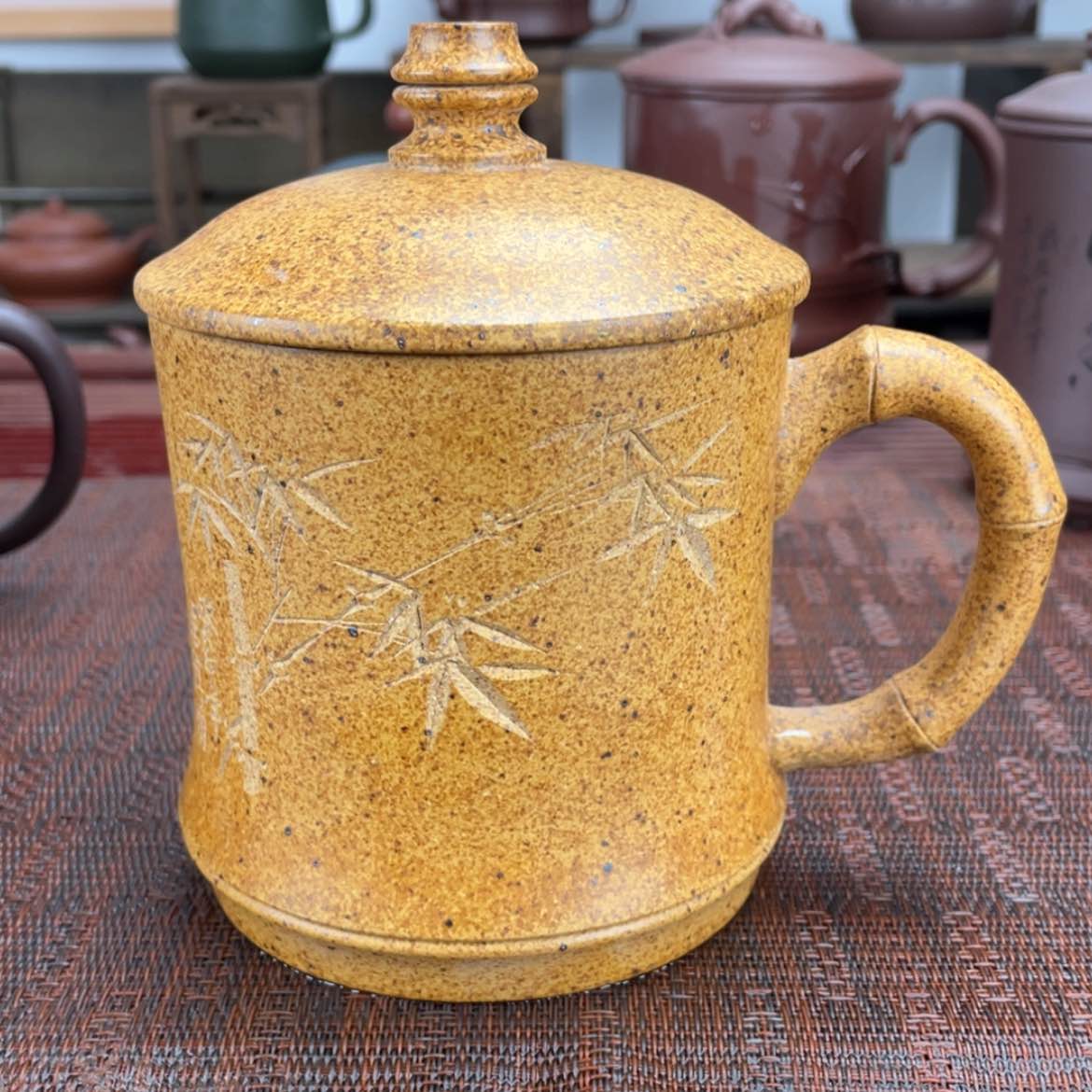 【闪购商品】紫砂茶杯宜兴原矿紫砂盖杯微瑕