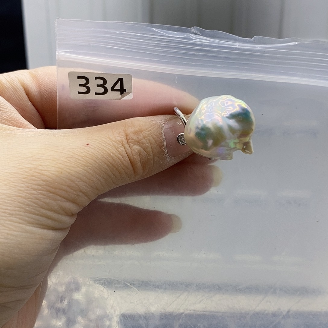 颈饰合金淡水珍珠