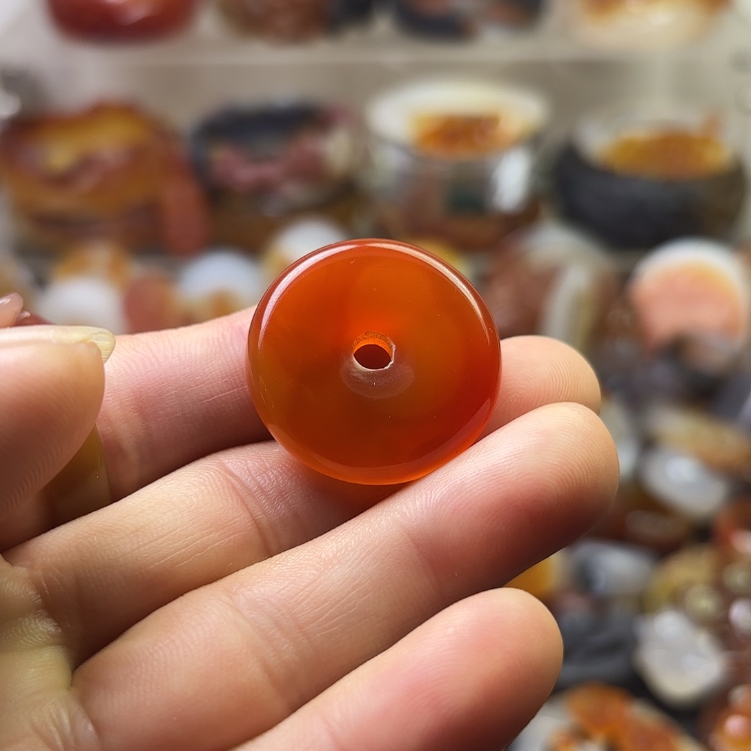 玛瑙/玉髓未镶嵌吊坠(不含链)