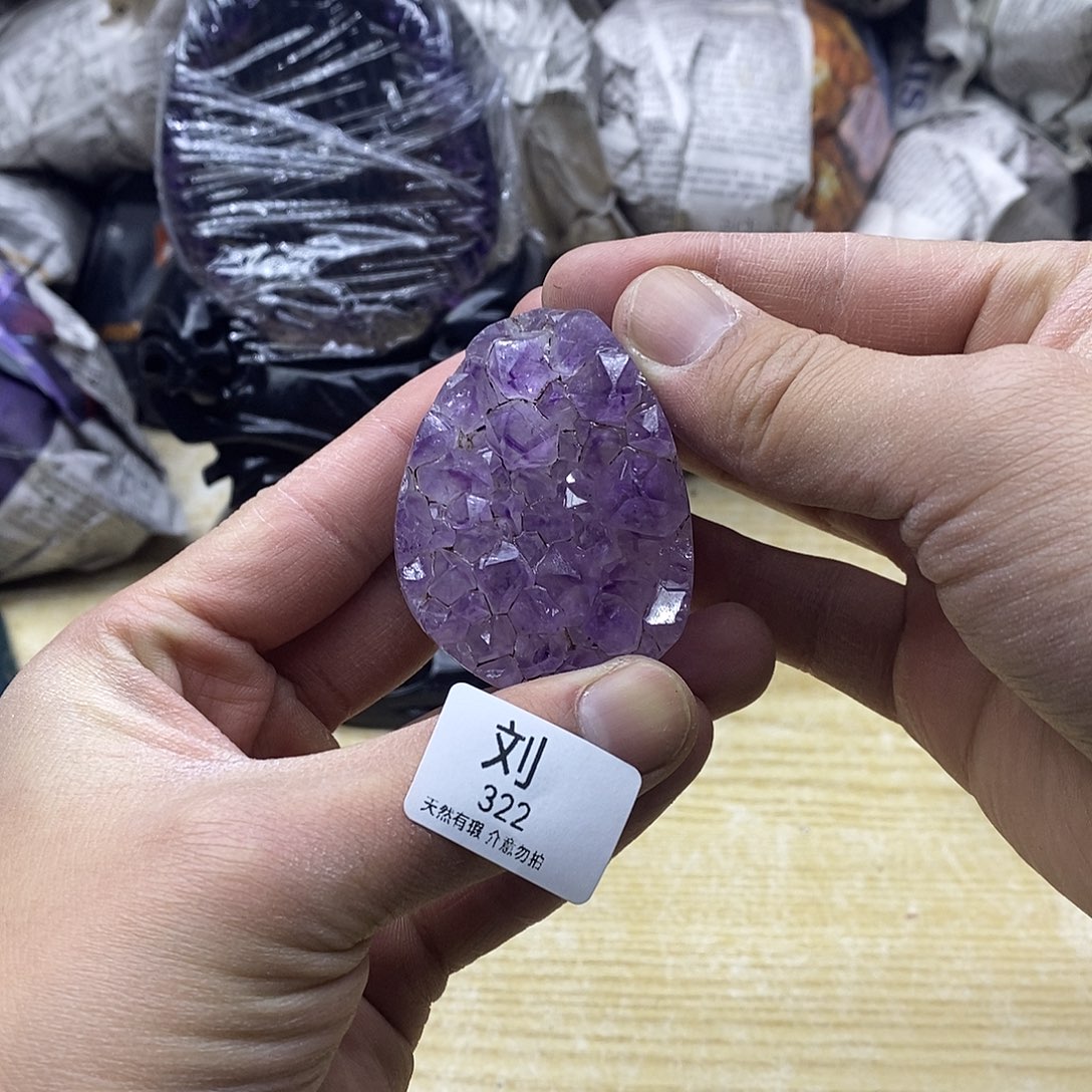 未镶嵌水晶珠宝半成品