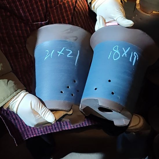 宜兴紫砂花盆清清楚了吗