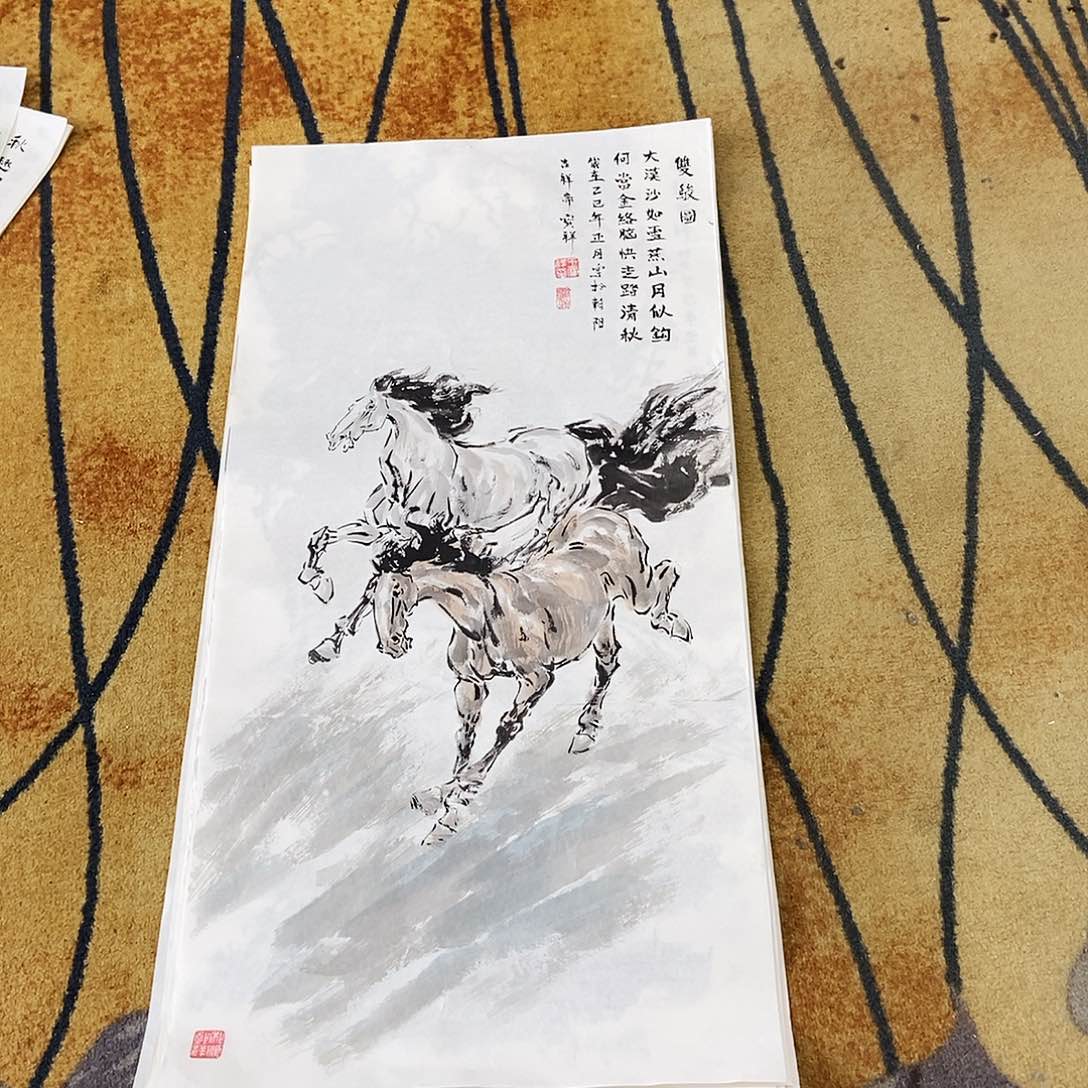 国画王宝祥50.100手绘画心