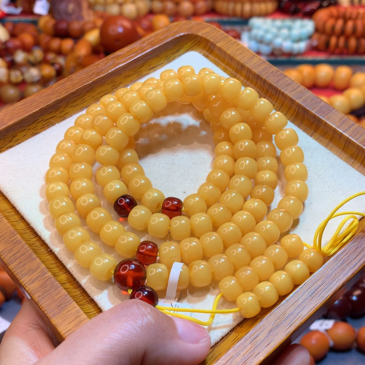 【闪购商品】蜜蜡手链未镶嵌蜜蜡手链