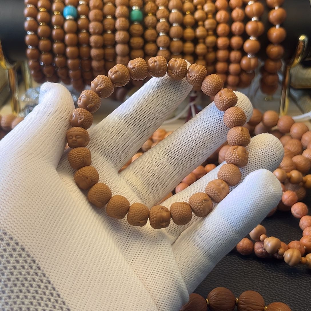 猴头核桃吊坠猴头宝宝佛