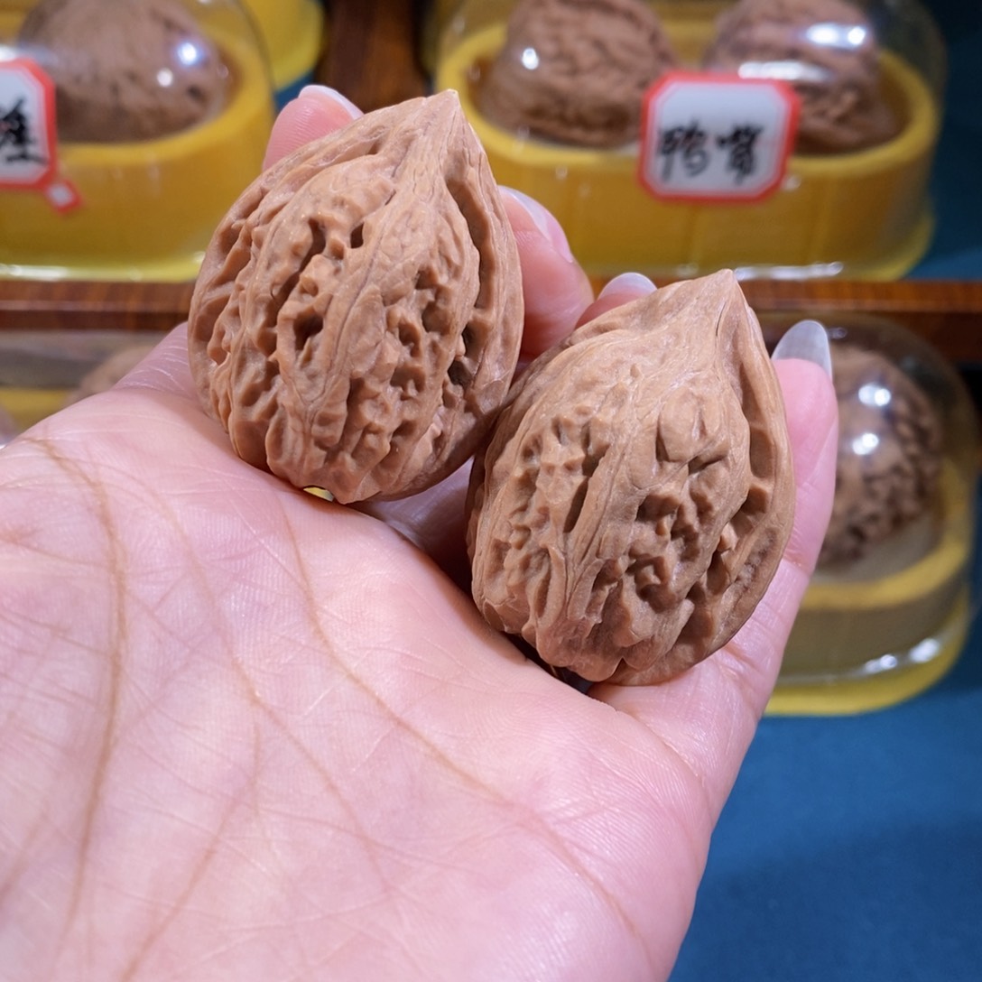 吊坠文玩核桃瓷瓶鸭嘴