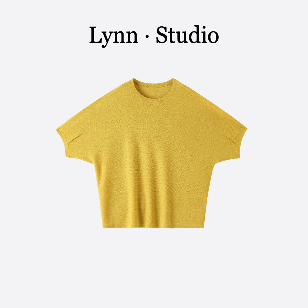 【凉风夏语】 小清新 轻量垂坠 轻盈活力 夏季 针织 短袖XY 