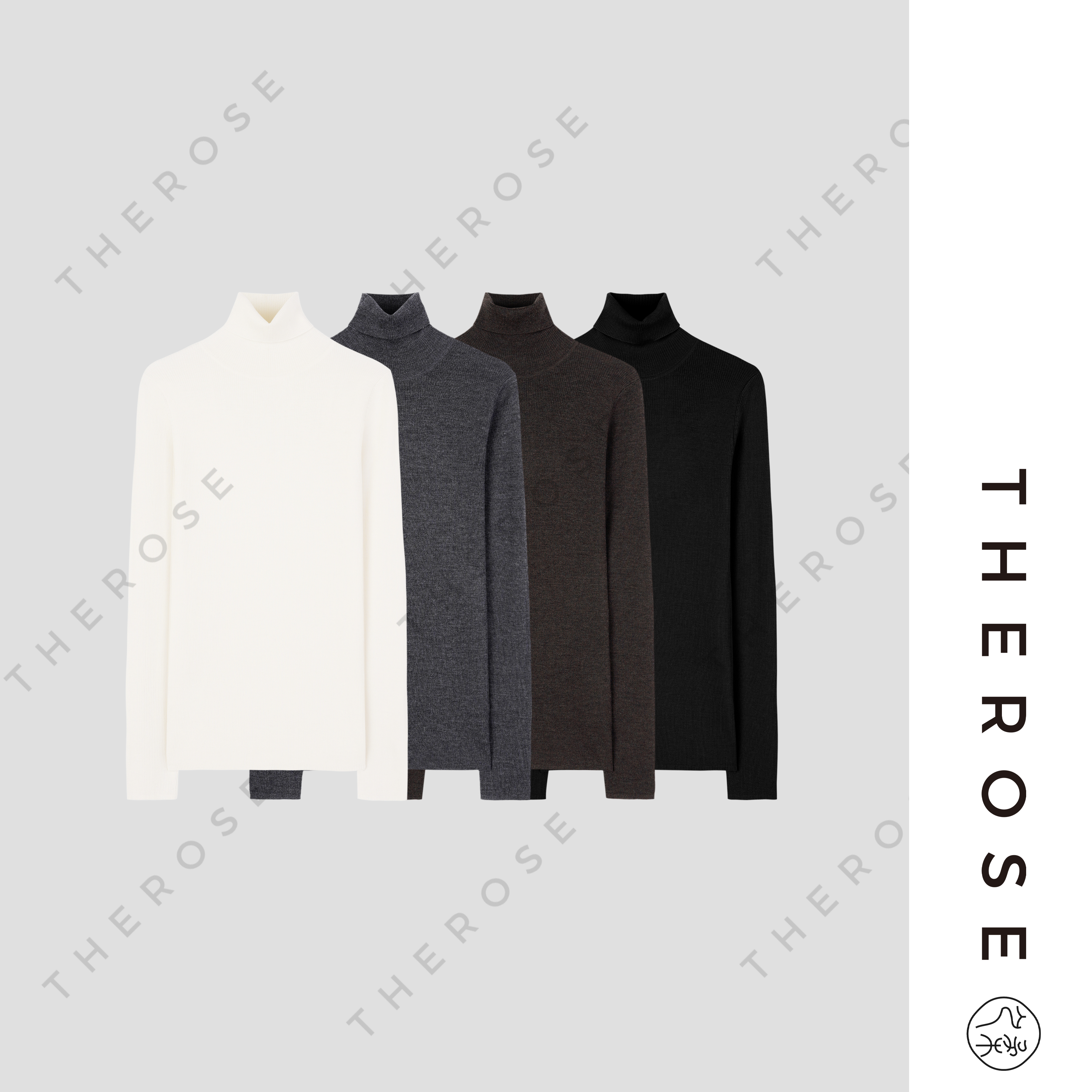 之柔【叠搭伴侣 高领】18针简约气质可机洗羊毛针织衫修身打底上衣