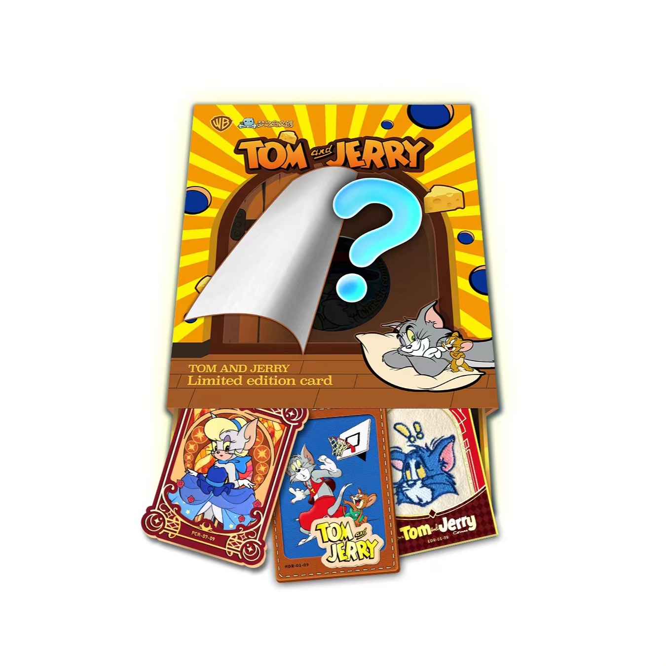 【拆盒】梦之岛×猫和老鼠 第1弹 动画收藏卡牌