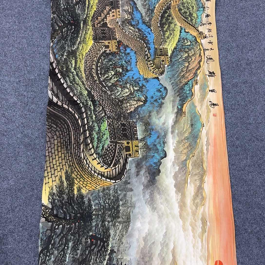 国画国画作品宣纸纯手绘