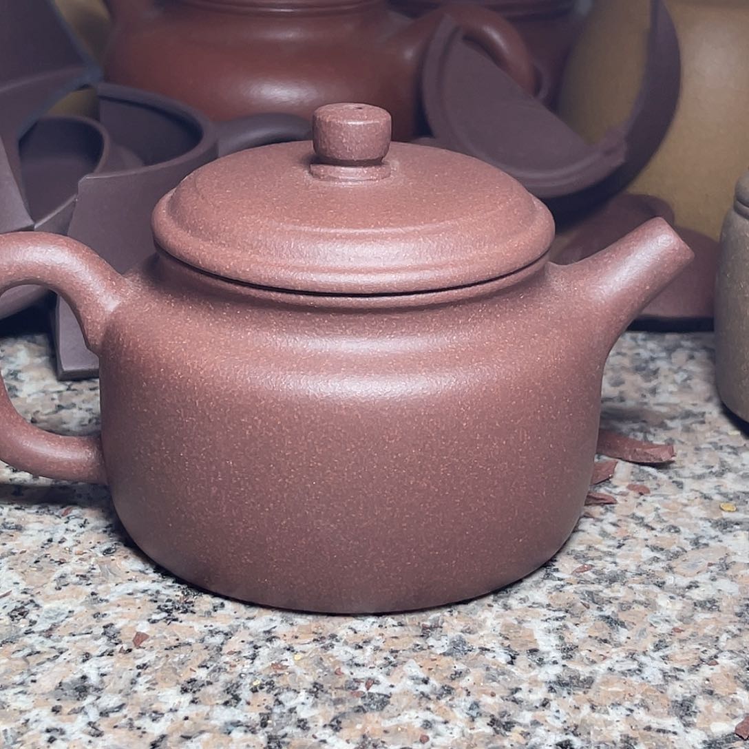 茶壶紫砂完美李丹底槽清德钟