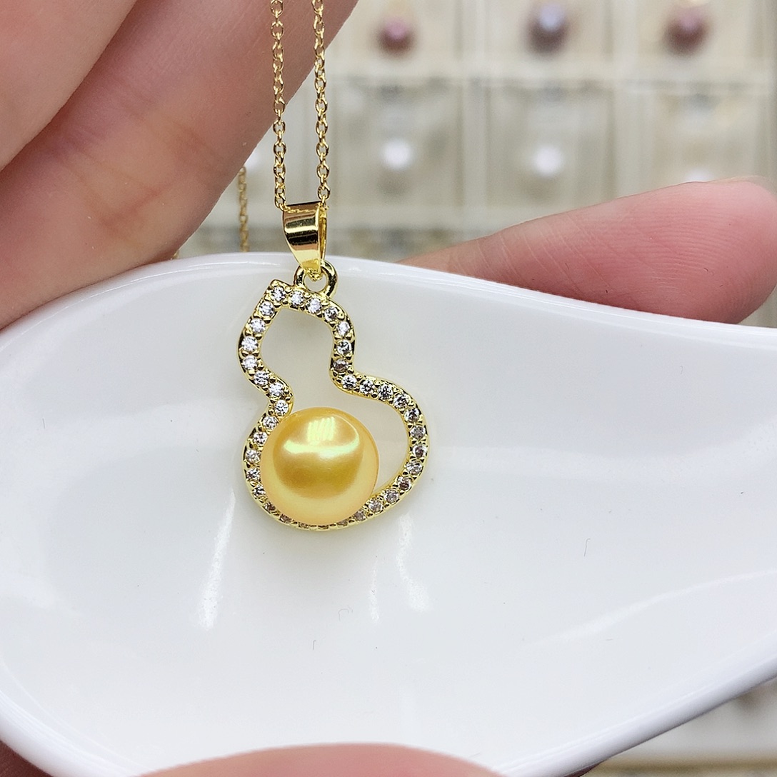 淡水珍珠颈饰合金