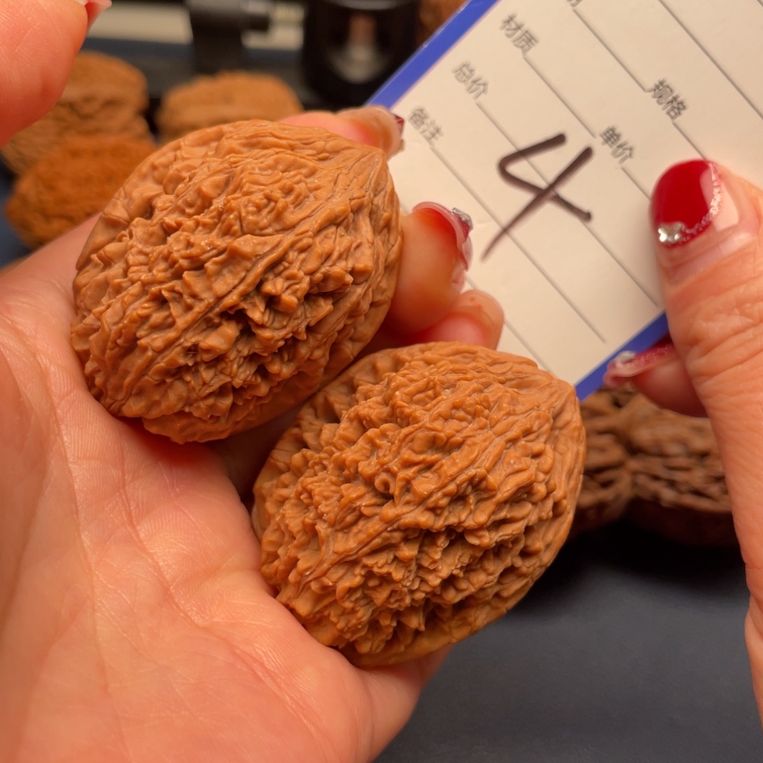 文玩核桃吊坠大蒜头36尺