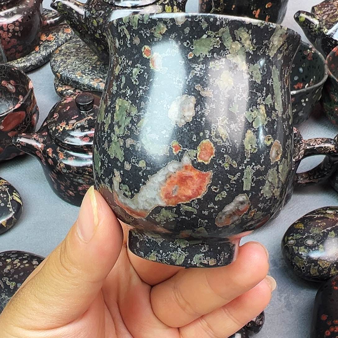 梅花玉鱼缸石茶周边不退不换