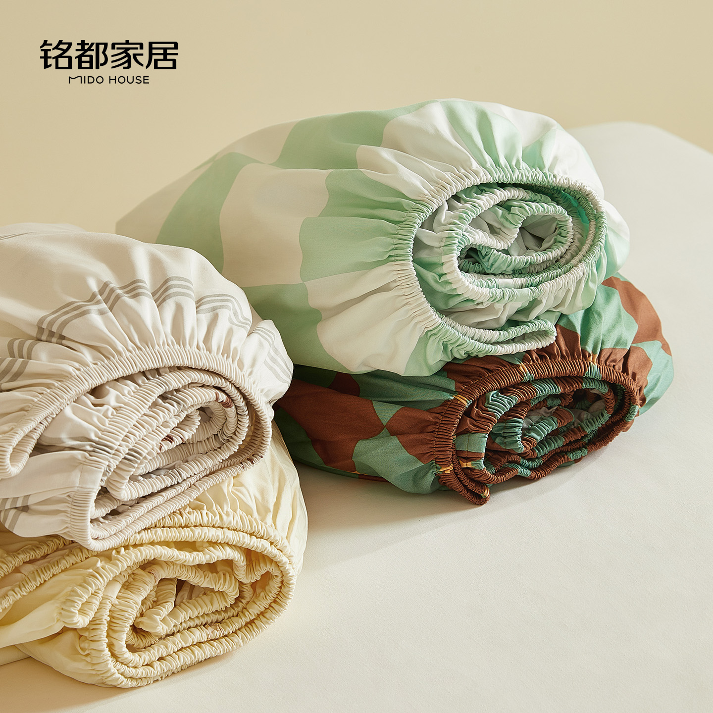 MIDOHOUSE【60sPro全棉印花-床笠】A类 60sPro（单床笠）全棉印花床笠